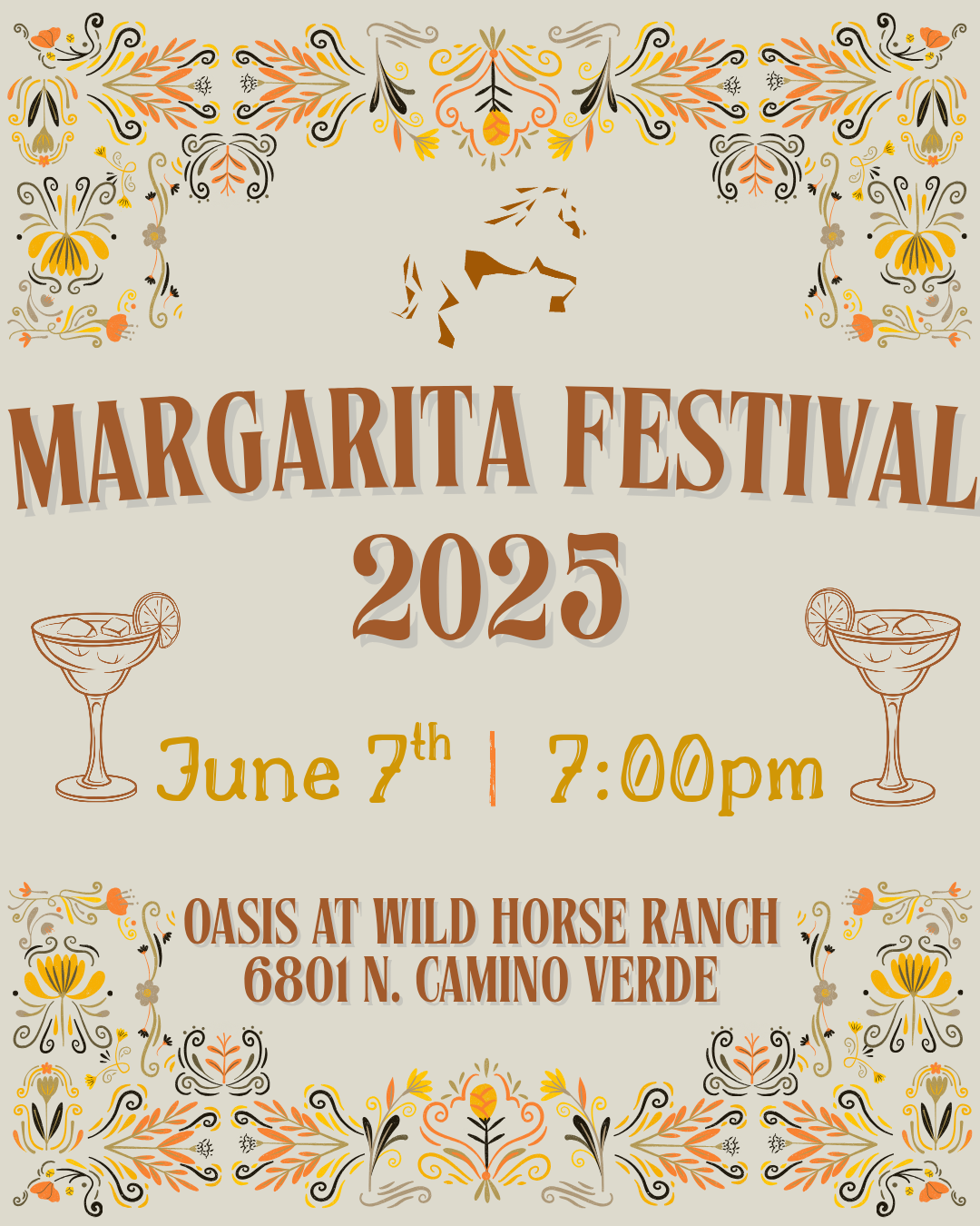Margarita Fest 2025 Poster